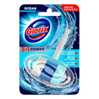 Glorix 3-in-1 Power Ocean toilet block, 40g  SGL00038