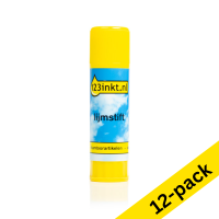 Glue stick 40g | 123ink | 12-pack