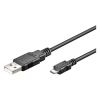 USB-A to Micro USB cable (3m, USB 2.0) | Goobay N010201015 - 2