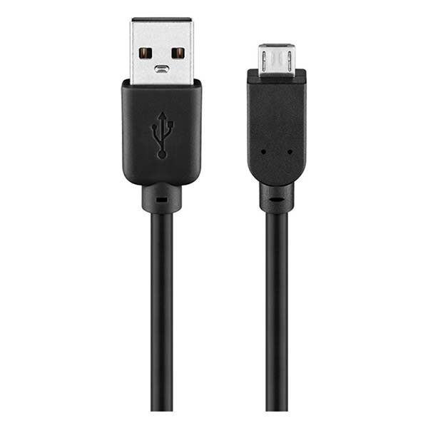 USB-A to Micro USB cable (3m, USB 2.0) | Goobay N010201015 - 3