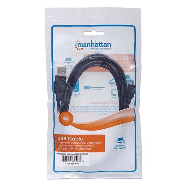 USB-A to Micro USB cable (3m, USB 2.0) | Goobay N010201015 - 4