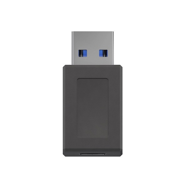 USB-A to USB-C adapter (USB 3.0) | Goobay black K010221043 - 1