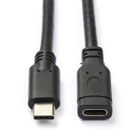 Goobay USB-C black extension cable, 1m K010214085