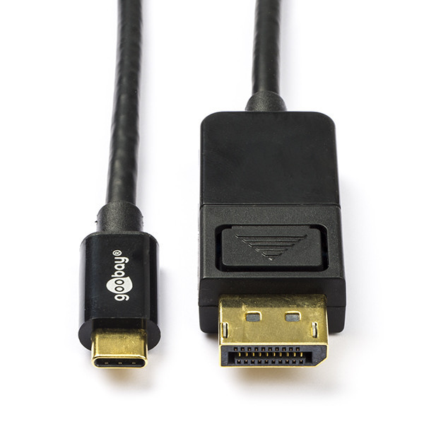 Goobay USB-C to DisplayPort black cable, 1.2m K010214137 - 1