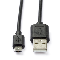 Goobay black USB-A to Micro USB cable, 1m N010201013