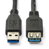 Goobay black USB extension cable, 3m K070601038 - 1