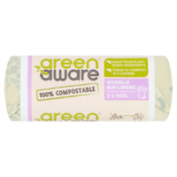 Bin bag (140L) compostable food waste | Green Aware | 3-pack IE000313