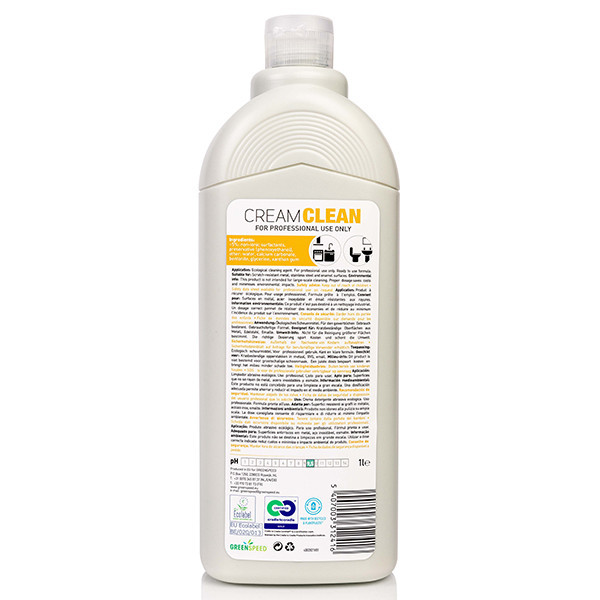 All-purpose cleaner 1L | Greenspeed Cream Clean SGR00080 - 2