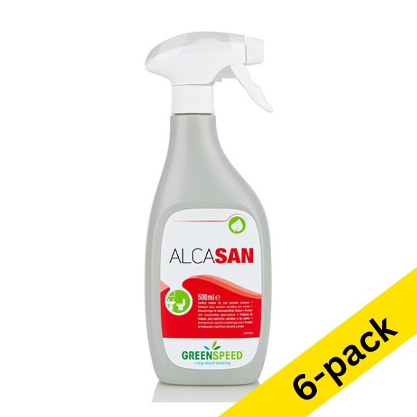All-purpose cleaning spray 500ml | Greenspeed Alcasan | 6-pack SGR00030 - 1