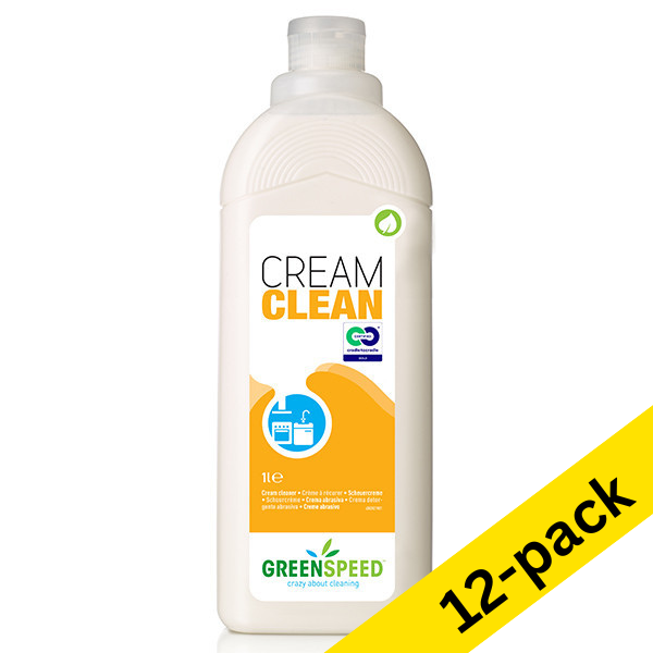 Greenspeed Cream Clean, 1 litre (12-pack)  SGR00081 - 1