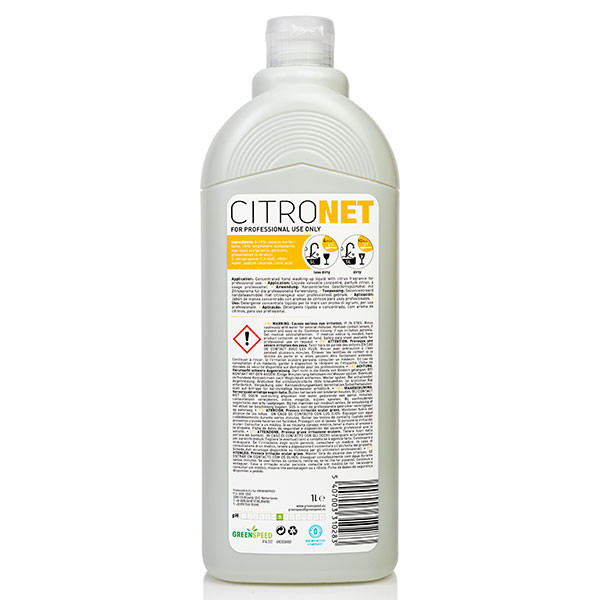 Dishwashing liquid 1L | Greenspeed Citronet SGR00041 - 2