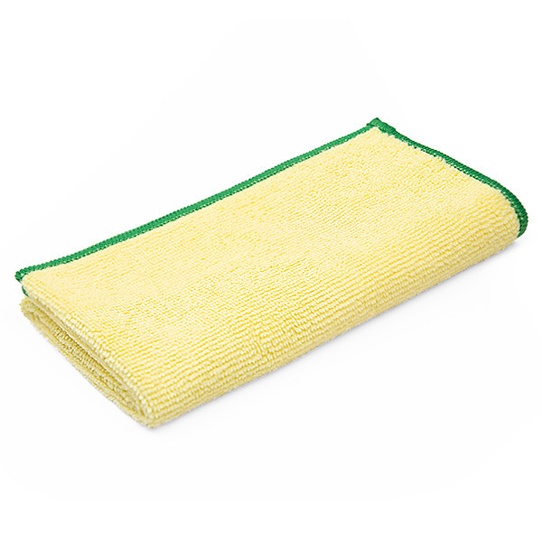 Microfibre cloth 40cm x 40cm | yellow | Greenspeed Element | 10-pack SGR00009 - 1