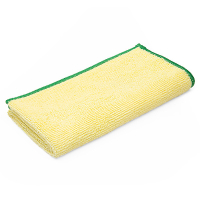 Microfibre cloth 40cm x 40cm | yellow | Greenspeed Element | 10-pack SGR00009