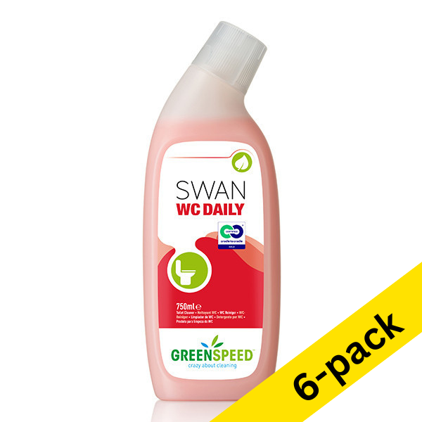 Greenspeed Swan WC Daily, 750ml (6-pack)  SGR00036 - 1