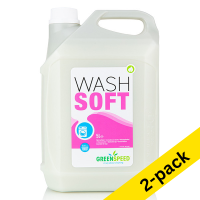 Greenspeed Wash Soft fabric softener, 5 litres (2-pack)  SGR00028