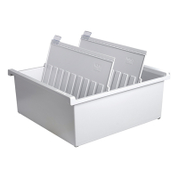 HAN A4 light grey wide index card box 954-0-11 218055