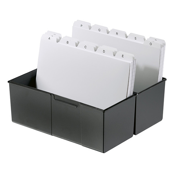 HAN A5 black index card box HA-975-13 218026 - 3