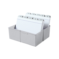 HAN A5 light grey index card box HA-975-11 218024