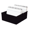 HAN A6 black index card box