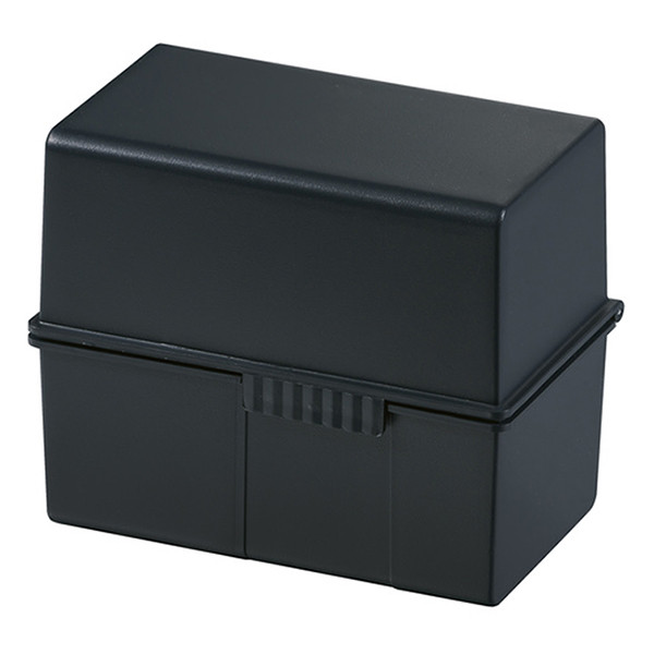 HAN A6 black index card box HA-976-13 218034 - 4