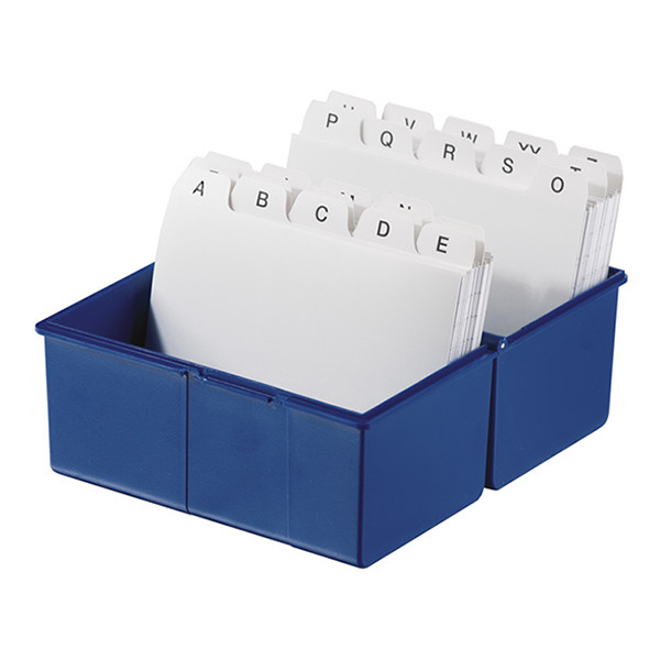 HAN A6 blue index card box HA-976-14 218036 - 3