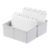 HAN A6 light grey index card box HA-976-11 218032 - 3