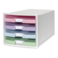 HAN Allison Impuls assorted colour drawer unit (4 drawers) 056799