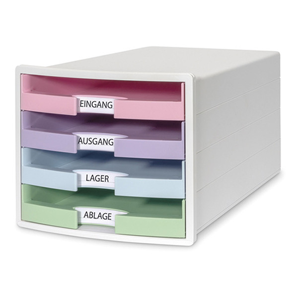 HAN Allison Impuls assorted colour drawer unit (4 drawers) 056799 - 3