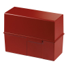 HAN red A5 index card box HA-975-17 218030 - 4