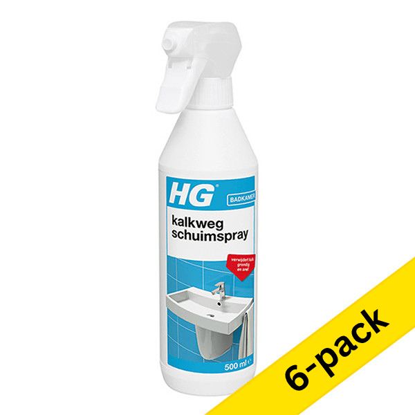 Limescale foam spray 500ml | HG | 6-pack SHG00358 - 1