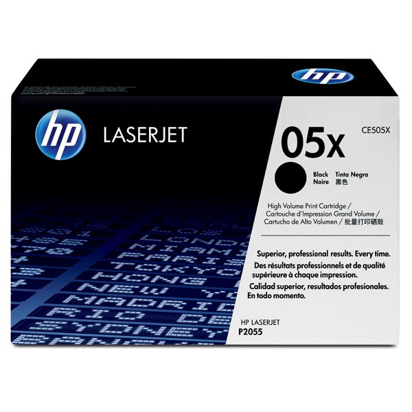 HP 05X (CE505X) high-capacity black toner (original HP) 039852 - 1