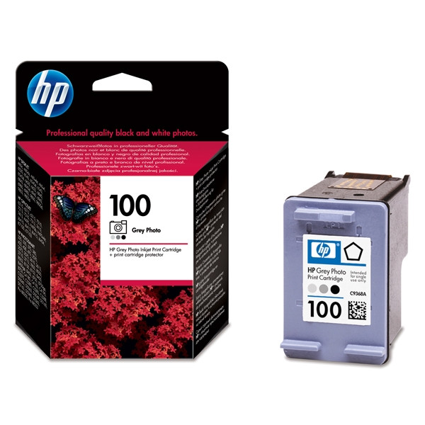 HP 100 photo grey ink cartridge (original HP) C9368AE 030445 - 1