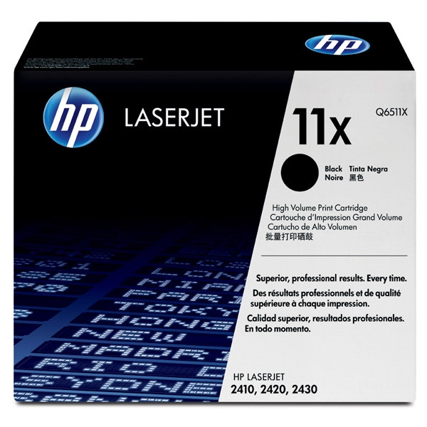 HP 11X (Q6511X) high capacity black toner (original HP) Q6511X 039510 - 1