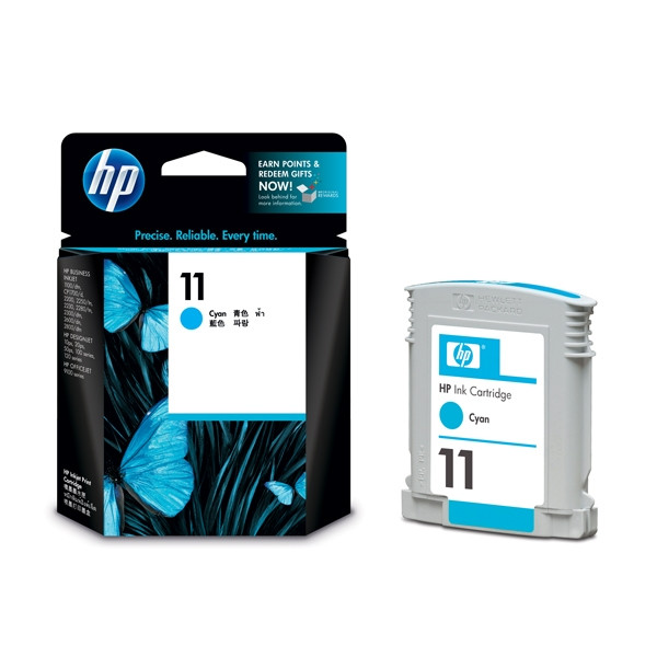 HP 11 (C4836A/AE) cyan ink cartridge (original HP) C4836AE 030390 - 1