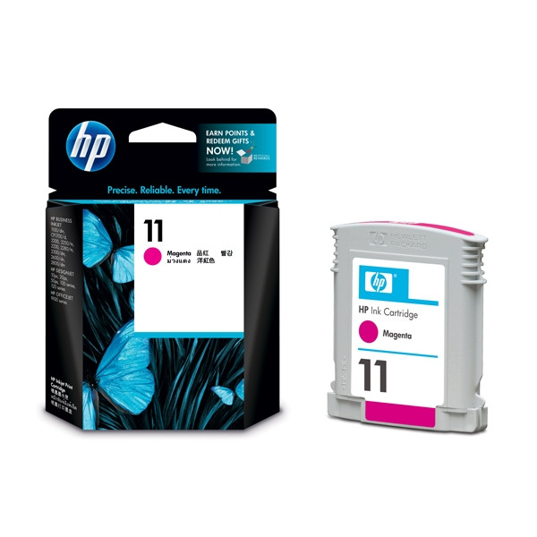 HP 11 (C4837A/AE) magenta ink cartridge (original HP) C4837AE 030400 - 1