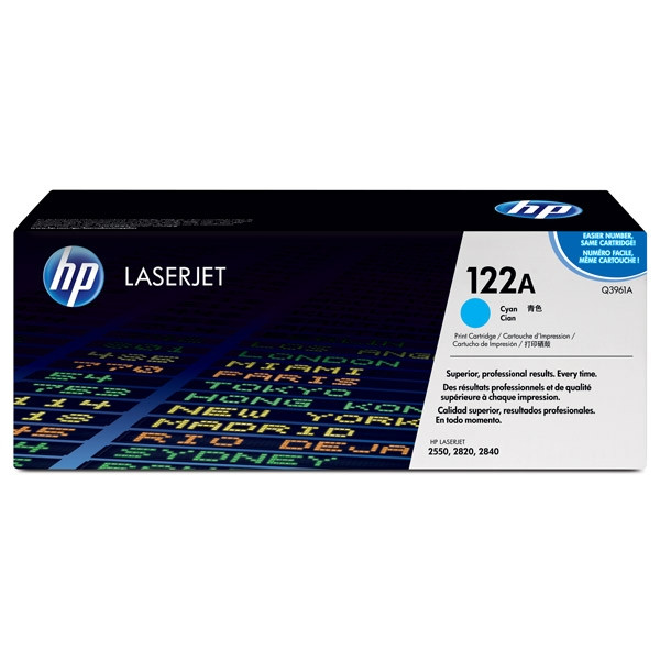 HP 122A (Q3961A) high-capacity cyan toner (original HP) 039430 - 1