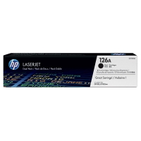 HP 126A (CE310AD) black toner 2-pack (original HP) CE310AD 054092