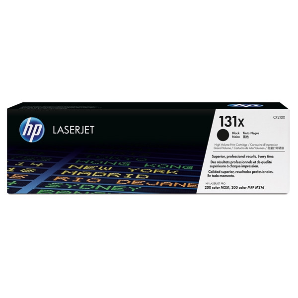 HP 131X (CF210X) high capacity black toner (original HP) CF210X 054154 - 1