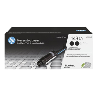 HP 143A (W1143AD) black toner double pack (original HP) W1143AD 093242