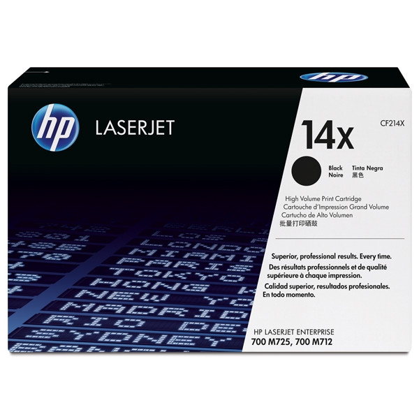 HP 14X (CF214X) high capacity black toner (original HP) CF214X 054666 - 1