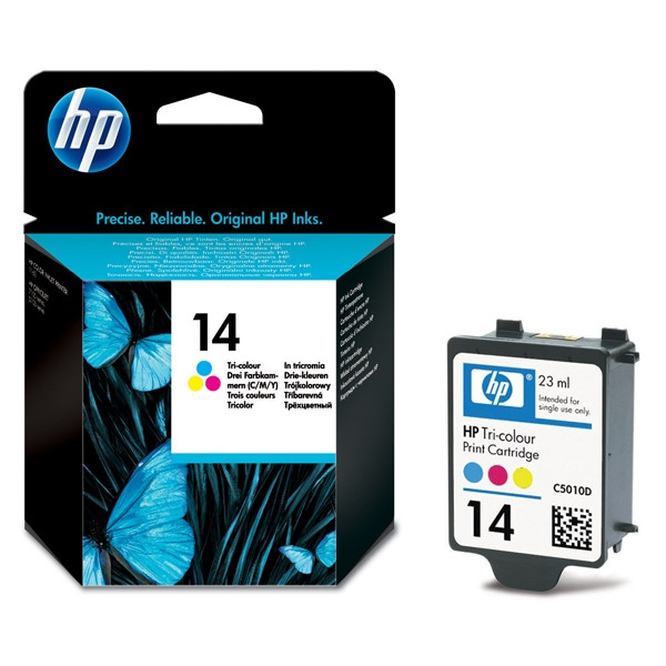 HP 14 (C5010D/DE) colour ink cartridge (original HP) C5010DE 031311 - 1