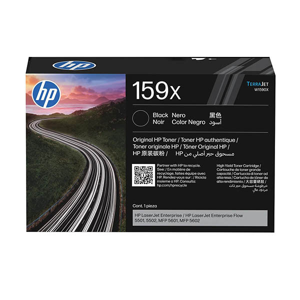 HP 159X (W1590X) high capacity black toner (original HP) 093536 - 1