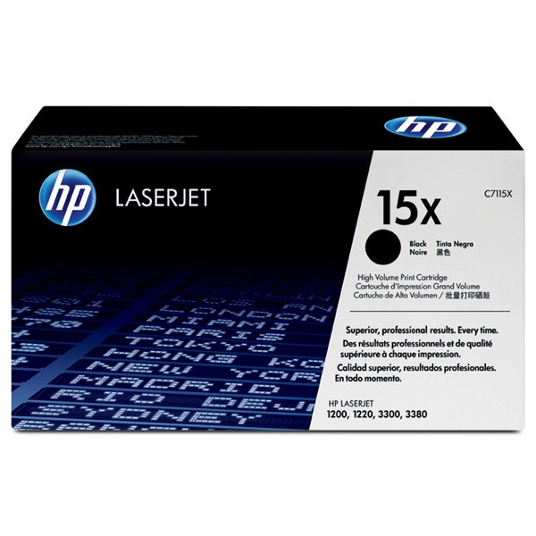 HP 15X (C7115X) high-capacity black toner (original HP) 032132 - 1