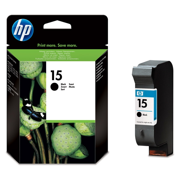 HP 15 (C6615D/DE) black ink cartridge (original HP) C6615DE 030330 - 1