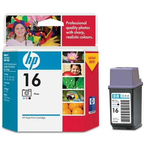 HP 16 (C1816A/AE) photo colour ink cartridge (original HP) C1816AE 030190 - 1
