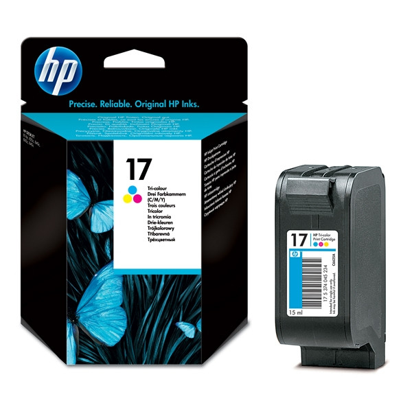HP 17 (C6625A/AE) colour ink cartridge (original HP) C6625AE 030340 - 1