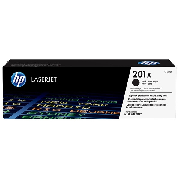 HP 201X (CF400X) high-capacity black toner (original HP) 054856 - 1