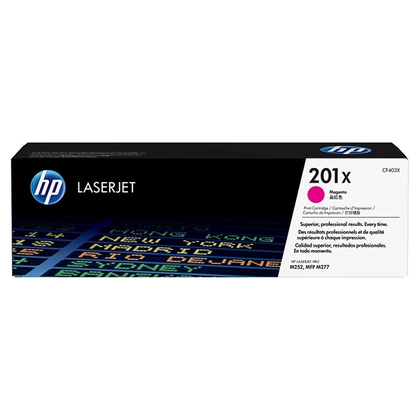 HP 201X (CF403X) high-capacity magenta toner (original HP) 054868 - 1