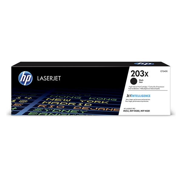 HP 203X (CF540X) high-capacity black toner (original HP) 055210 - 1