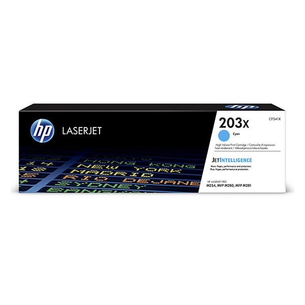 HP 203X (CF541X) high-capacity cyan toner (original HP) 055214 - 1